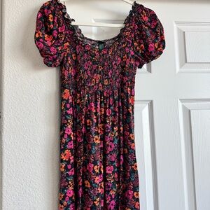 Wild Fable Multicolor Textured Mini Dress